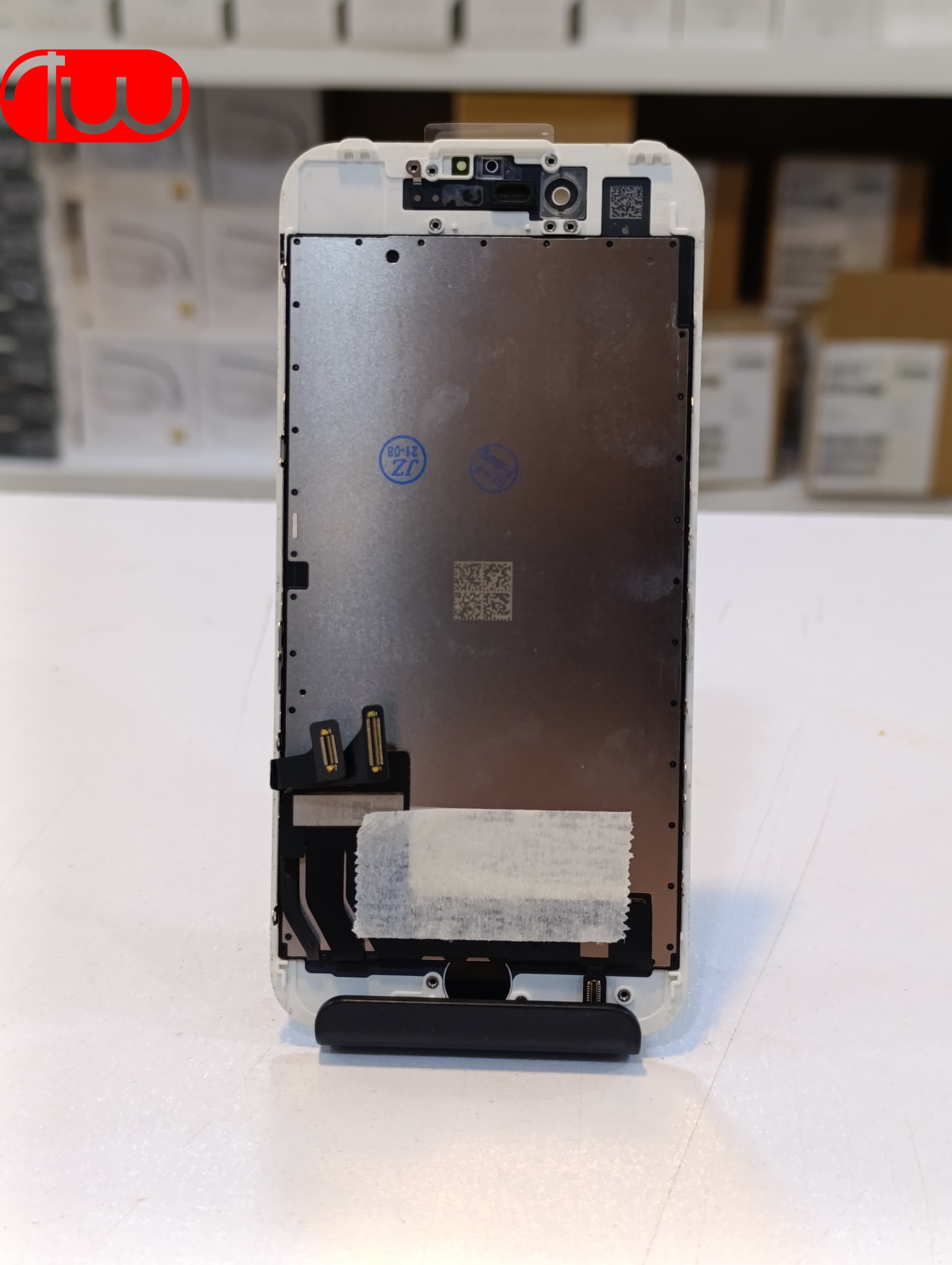 ال سی دی IPhone 7 7G سفید اورجینال رو کاری