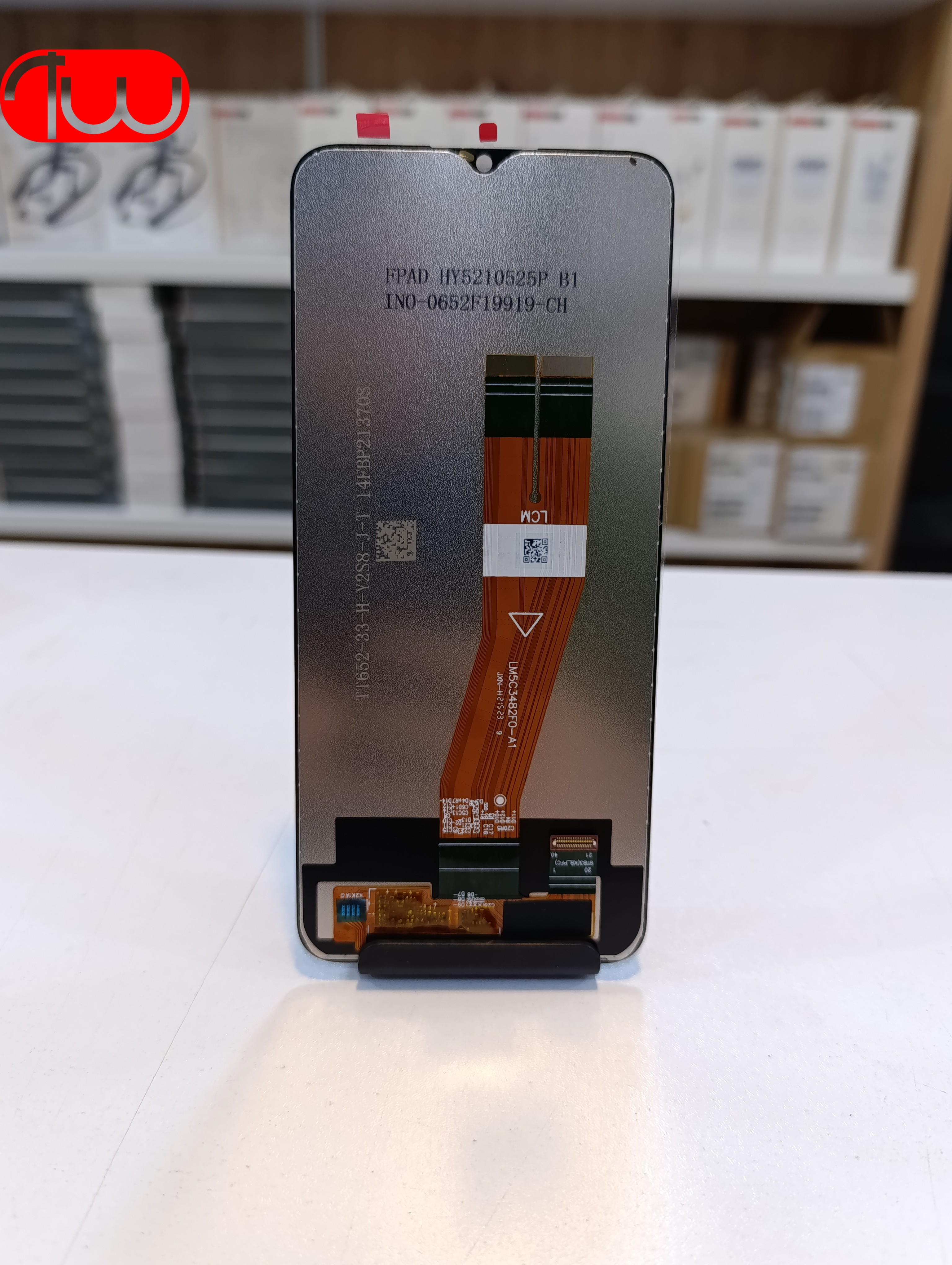 LCD Samsung A037 A03s A025 (A02s F02s ) Black Service Pack Doubi