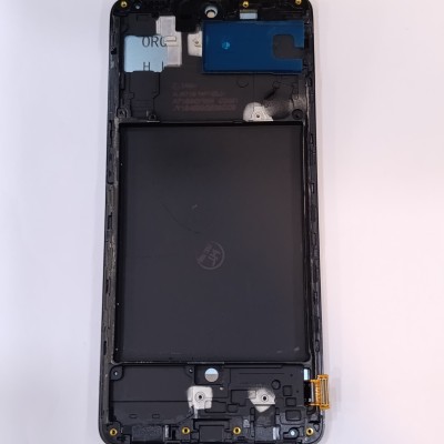LCD Samsung A715 A71 Black (+Frame) Incell