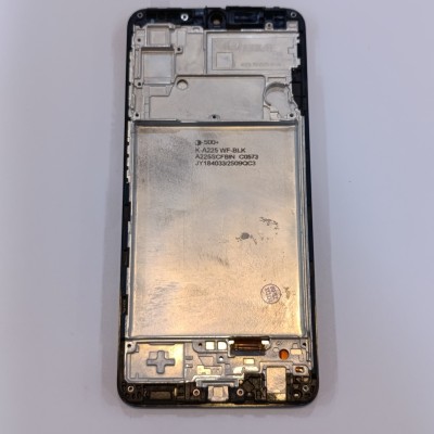 LCD Samsung A225 A22 4G (+Frame) Black Incell