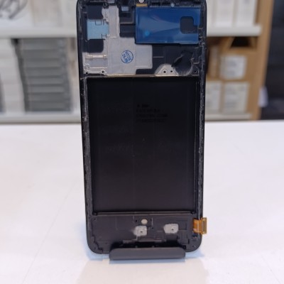 LCD Samsung A705 A70 Black (+Frame) Incell