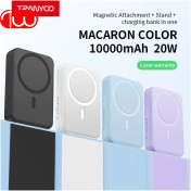 پاور بانک ترانیو وایرلس شارژ مدل TRANYOO T-F24 Power Bank 10000 MAH