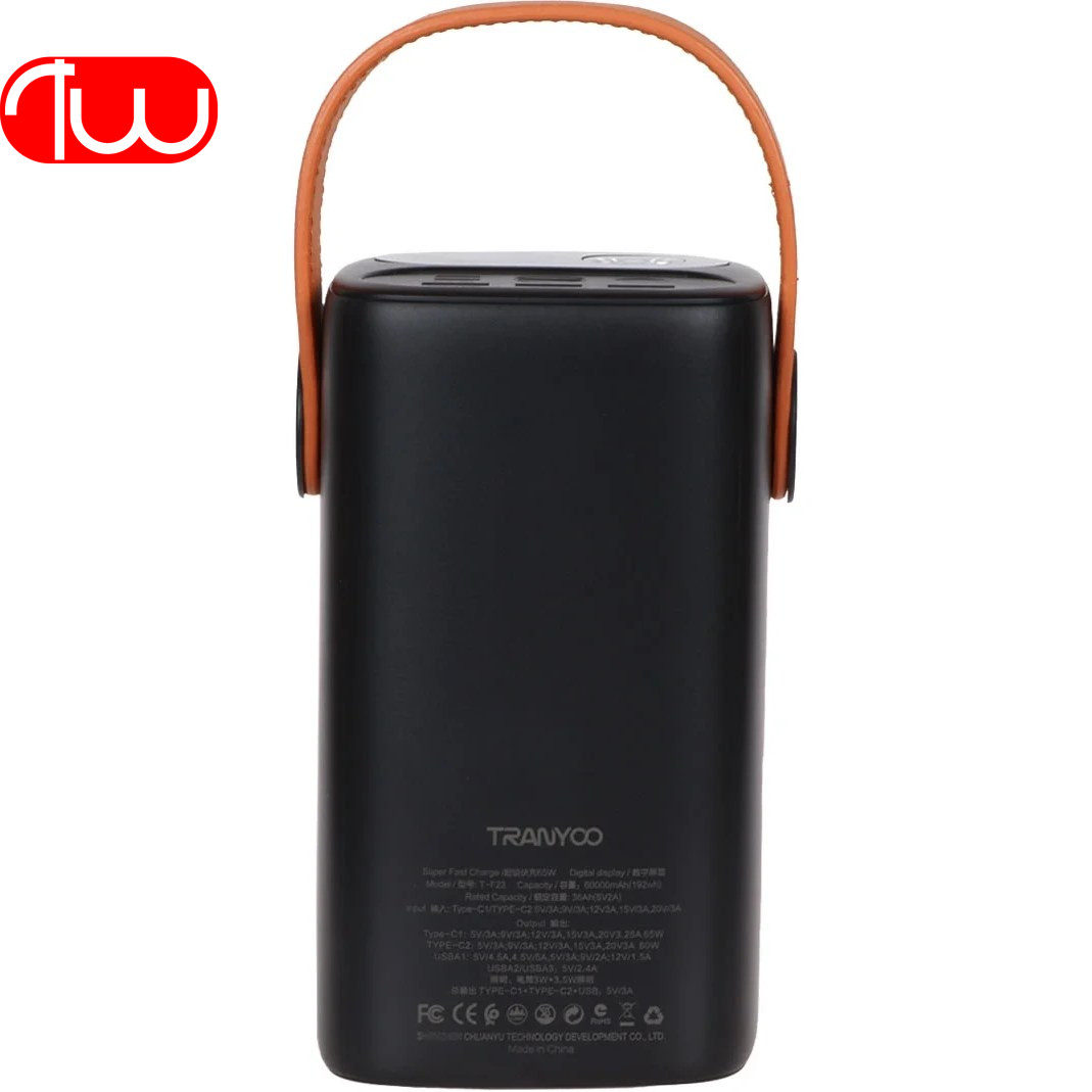 پاور بانک ترانیو مدل TRANYOO T-F23 Power Bank 60.000 MAH