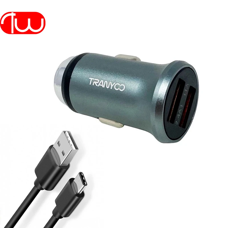 آداپتور شارژر فندکی ترانیو TRANYOO T-C8