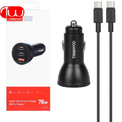 آداپتور شارژر فندکی ترانیو TRANYOO T-C25