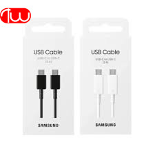 کابل شارژ اصلی سامسونگ Galaxy S24 5A Super fast charging Type_C to Type_C Cable پکدار اورجینال