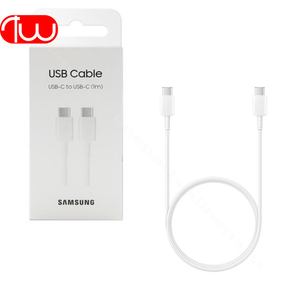 کابل شارژ اصلی سامسونگ Galaxy S24 5A Super fast charging Type_C to Type_C Cable پکدار اورجینال