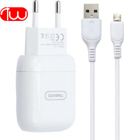 آداپتور شارژر ترانیو TRANYOO T-V10 IPhone 2 In 1