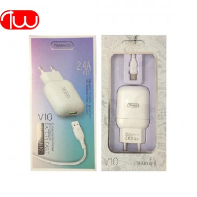 آداپتور شارژر ترانیو TRANYOO T-V10 IPhone 2 In 1