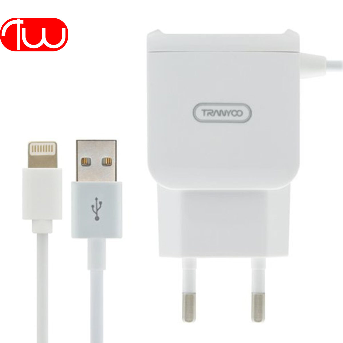 آداپتور شارژر ترانیو TRANYOO T-V20 TYPE C 2 In 1