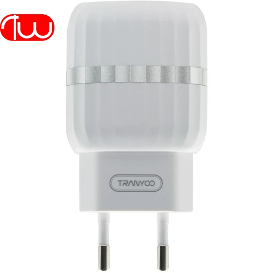آداپتور شارژر ترانیو TRANYOO T-V50 IPhone 2 In 1