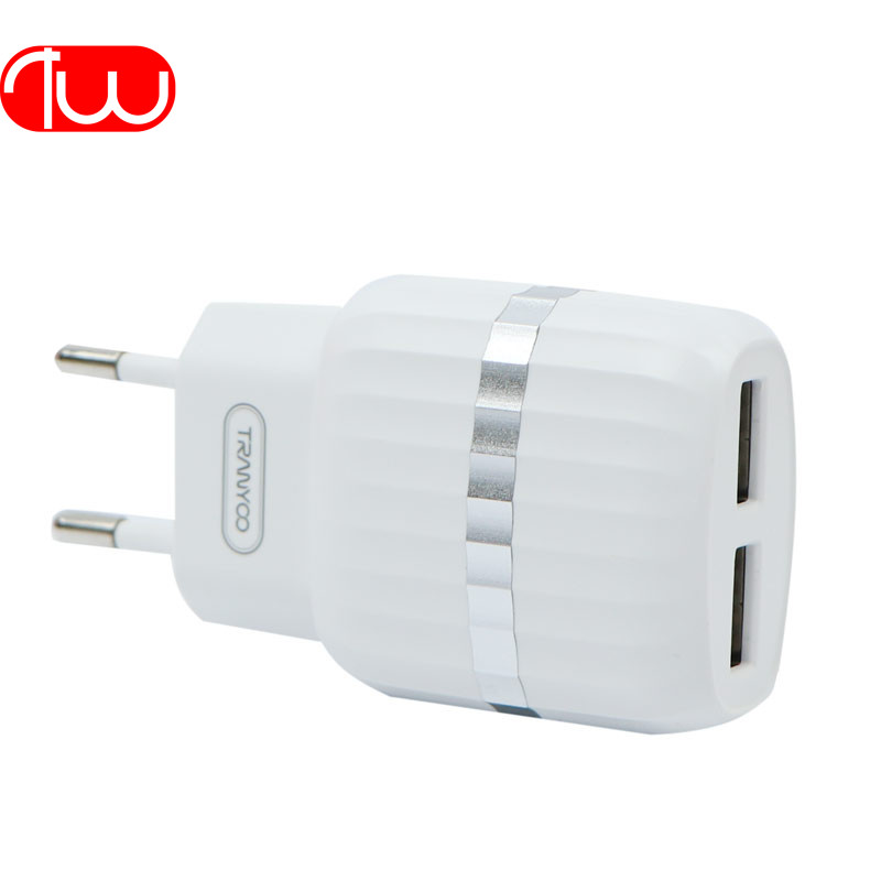 آداپتور شارژر ترانیو TRANYOO T-V50 IPhone 2 In 1