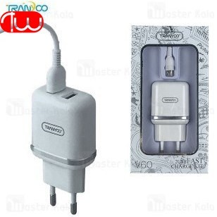 آداپتور شارژر ترانیو TRANYOO T-V60 IPhone 2 In 1