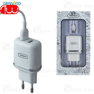 آداپتور شارژر ترانیو TRANYOO T-V60 IPhone 2 In 1