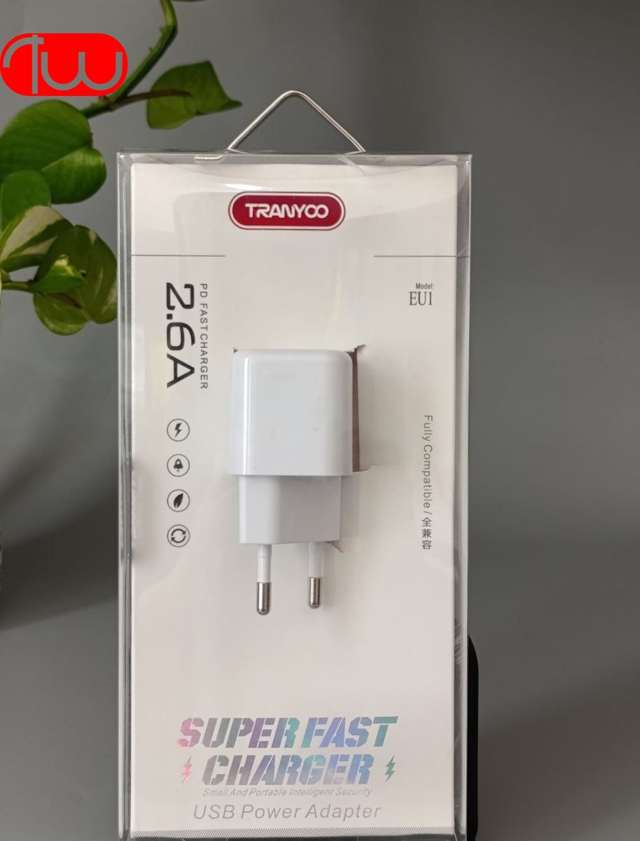 آداپتور شارژر 15 وات ترانیو TRANYOO T-EU1 15W