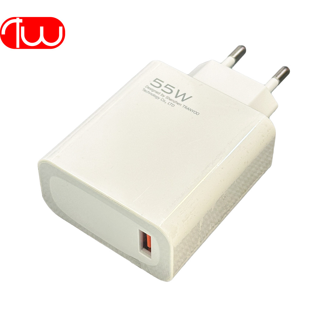 آداپتور شارژر 55 وات ترانیو TRANYOO T-EU3 55W