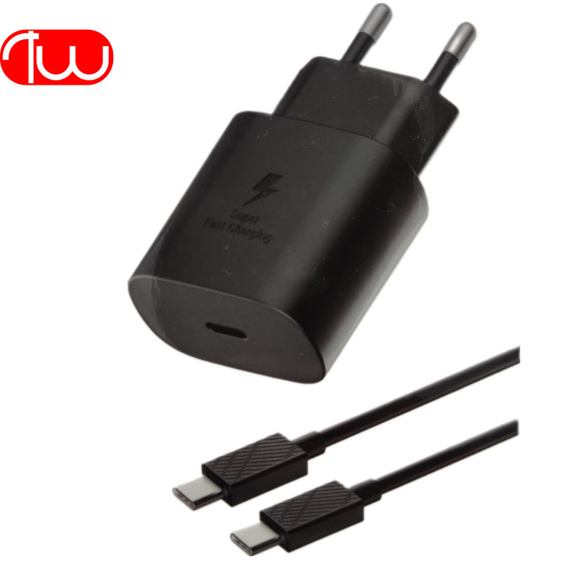 TRANYOO T-SA2C + Cable Type C آداپتور شارژر ترانیو 25 وات