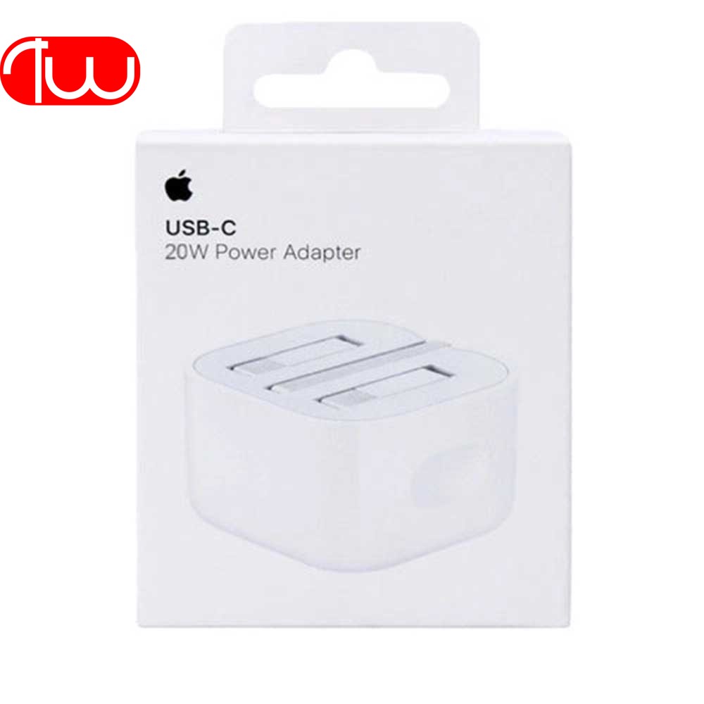 آداپتور شارژر ایفون 20 وات پک جدید (ایرلند) Apple iPhone 20 W B/ A