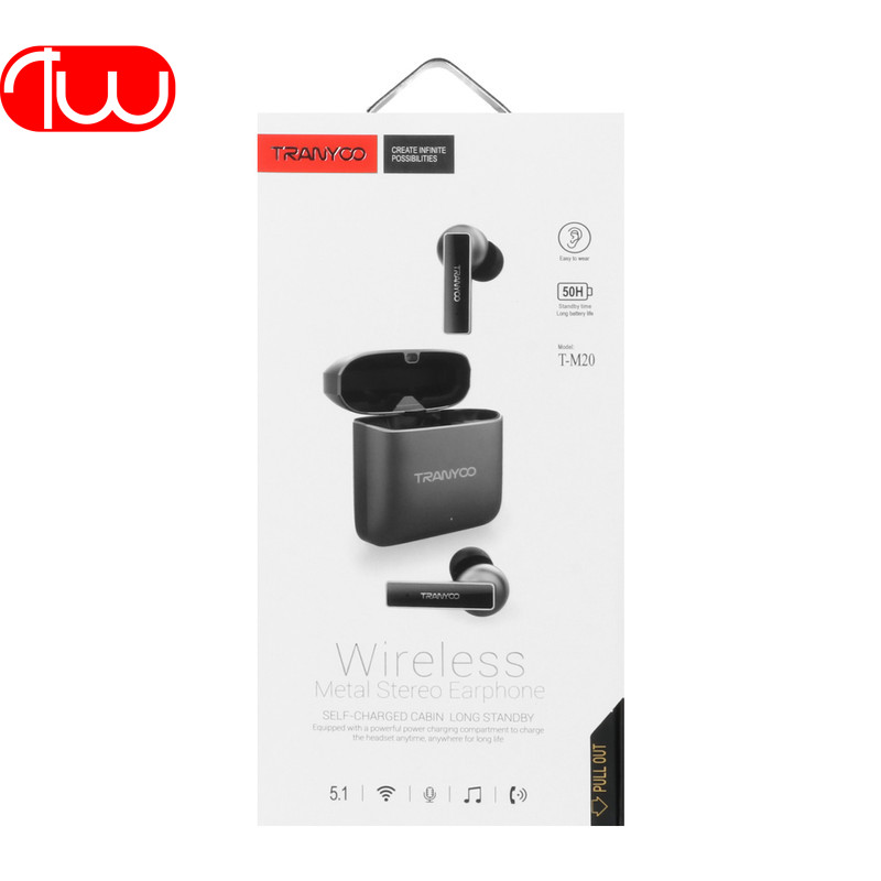 هندزفری بی سیم ایرپاد ترانیو TRANYOO AirPods T-M20
