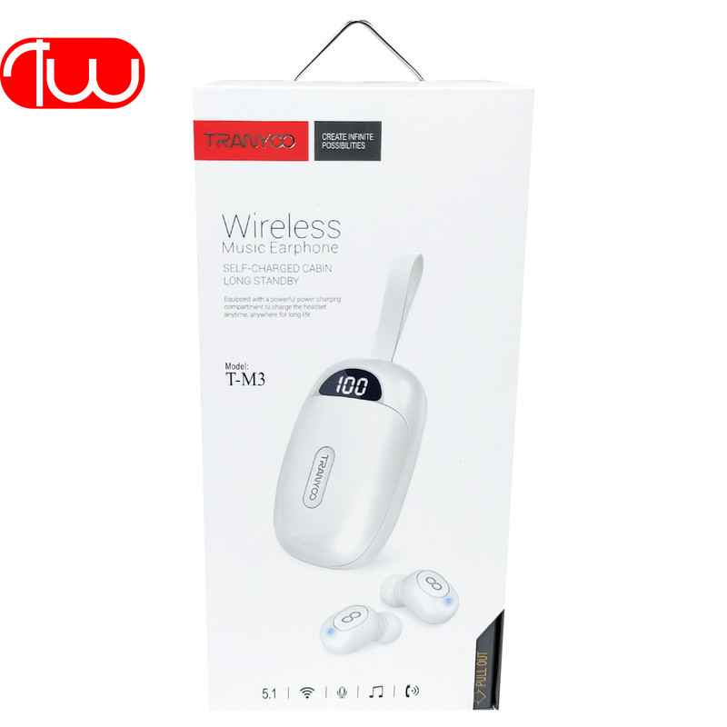 هندزفری بی سیم ایرپاد ترانیو TRANYOO AirPods T-M3