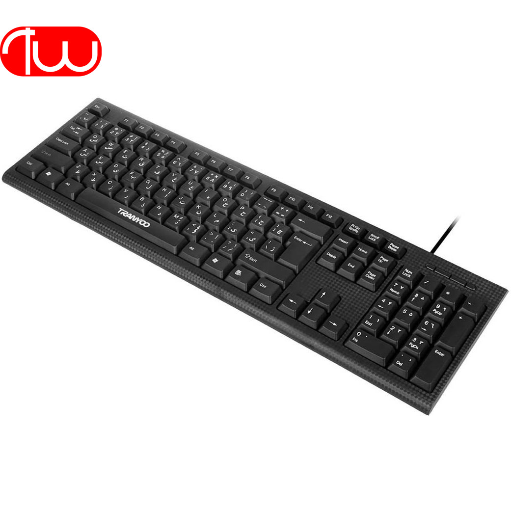 کیبورد سیم دار ترانیو مدل TRANYOO T-K1020