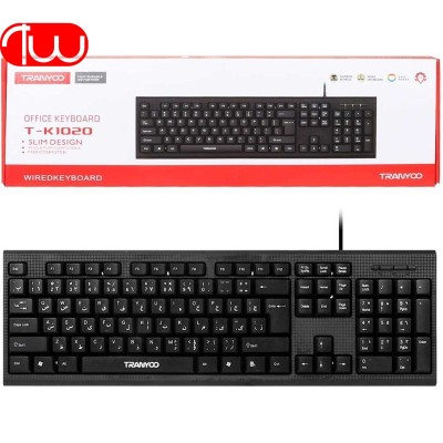 کیبورد سیم دار ترانیو مدل TRANYOO T-K1020