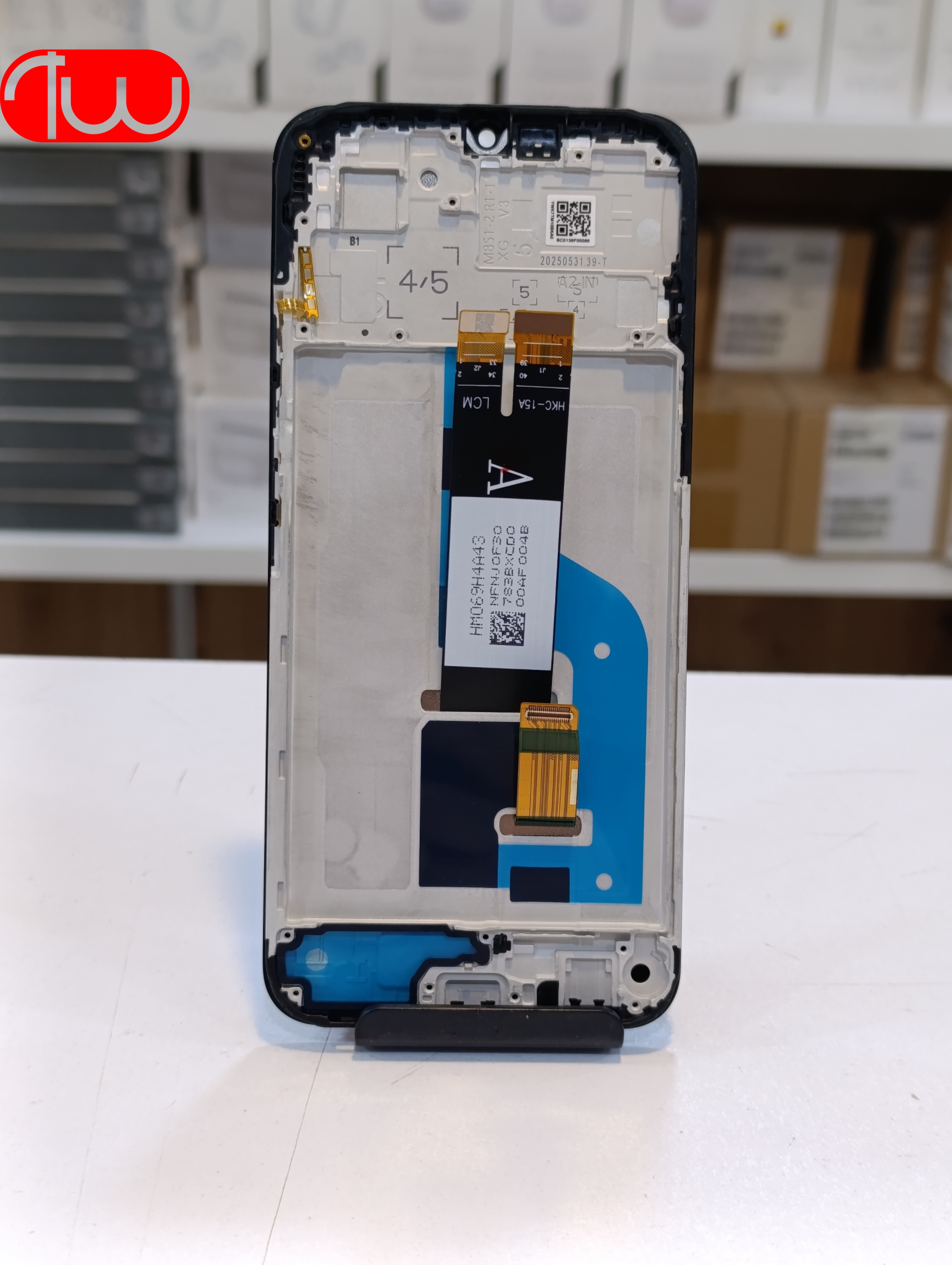 ال سی دی شیائومی Redmi 15C 4G Poco C85 (با فرم) مشکی شرکتی دبی