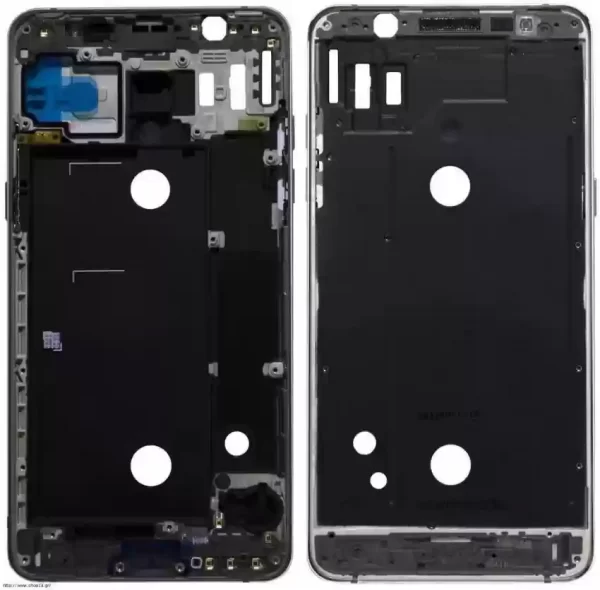 Houssing Middle + Back Cover Samsung J710F Galaxy J7 2016 Black