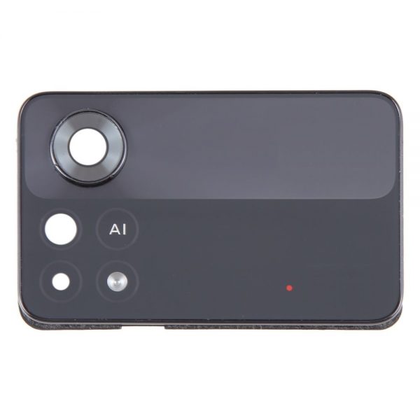 Glass Camera Lens Xiaomi Poco X4 Pro Black