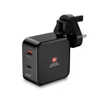 SWISS MILITARY Power Station PD AC-charger 65W Black