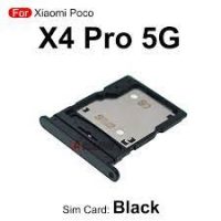 Sim Tray Xiaomi Poco Poco X4 pro 5G Black