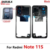 Housing + Frame Back Cover Xiaomi Redmi Note 11s Black